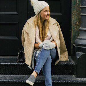 New American Eagle Ahh-mazingly Soft Moto Jacket in Light Tan